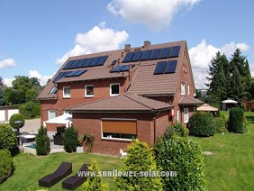Aluminum alloy Domestic Solar Water Heater Inländischer Solarwarmwasserbereiter der Aluminiumlegierung