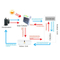 An der Wand montierte thermische Hybrid-Solarklimaanlage