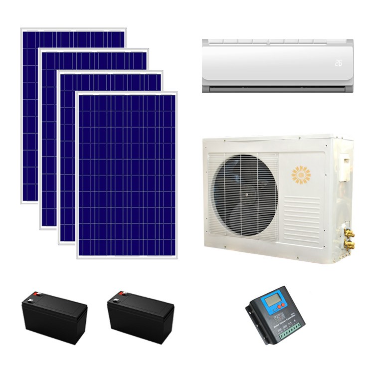 Vergleich von photothermischer Hybrid-Solarklimaanlage und 100% Solarklimaanlage